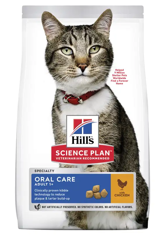 Hills Katt Adult Oral Care Chicken 1.5kg