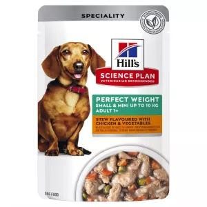 Hills Perfect Weight Small&Mini Chicken & Vegetables 12x80g