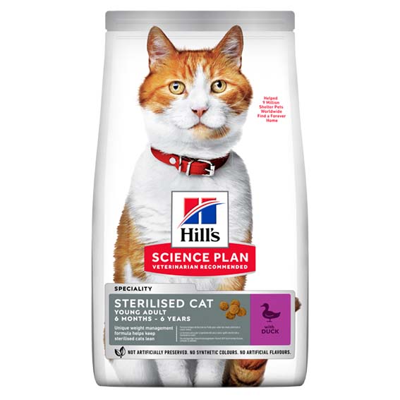 Hills Katt Adult Sterilised Duck