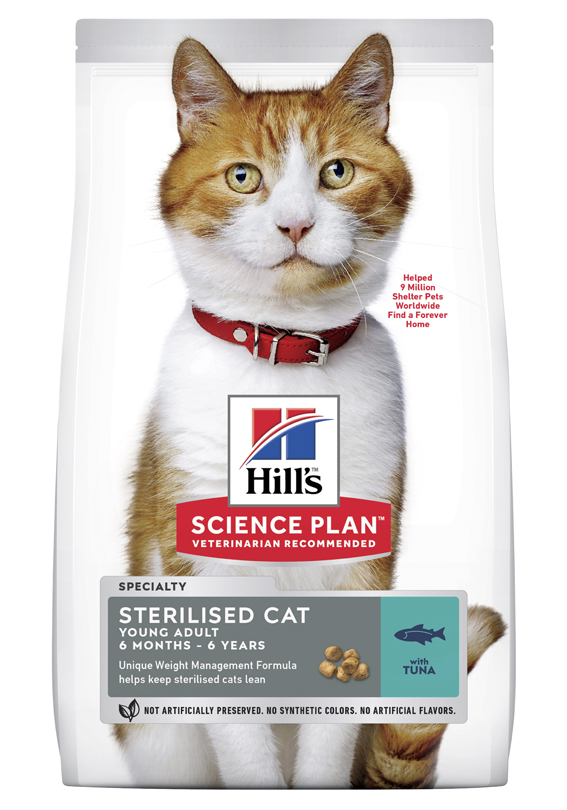 Hills Katt Adult Sterilised Tuna 1.5kg