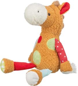 Häst med lappar, plysh, 40cm