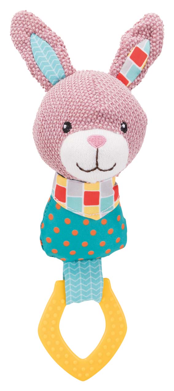 Junior Kanin (Ring) Tyg/Polyester 23cm