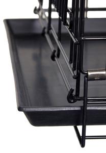 Stålbur Standard Svart M 62,5x44,5x52cm