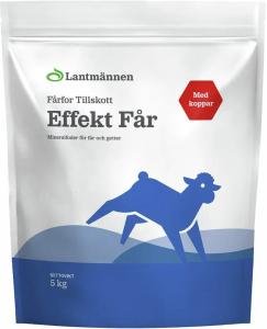 Fårmineral Effekt M Koppar Röd 5kg