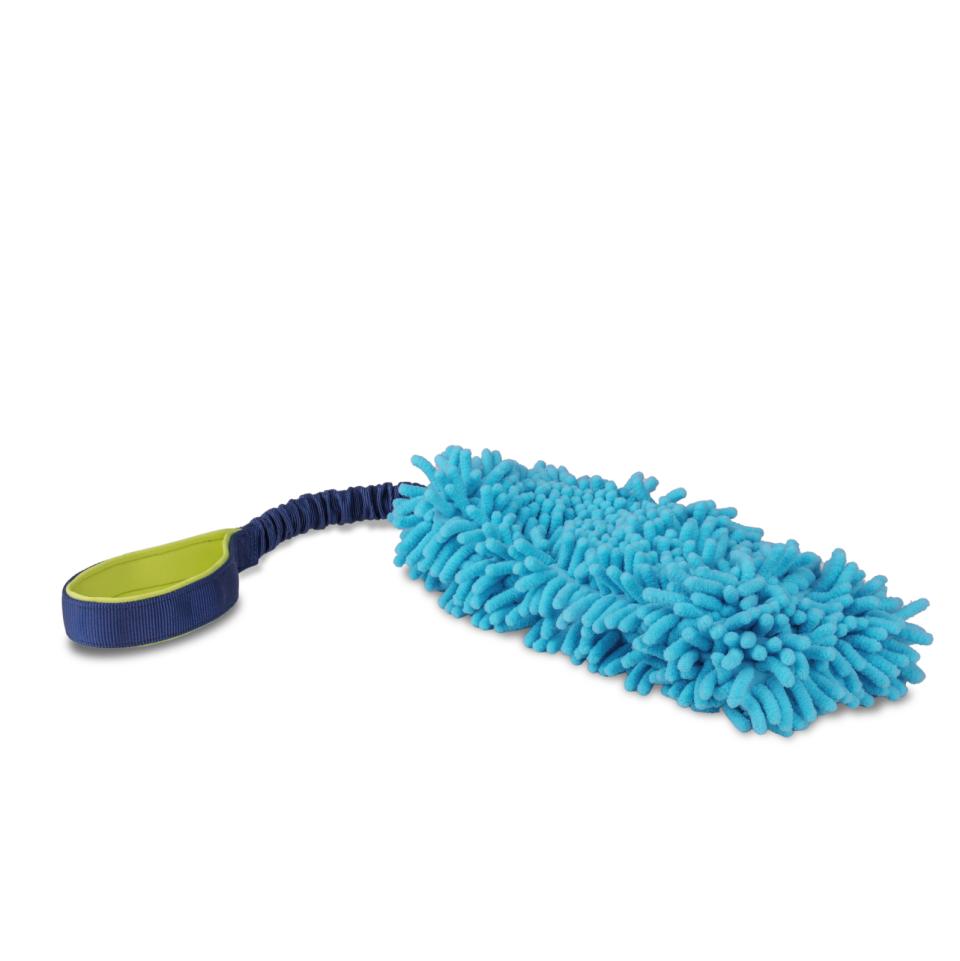 Hundleksak Coachi Tuggi Hide Navy, Lime & Lightblue