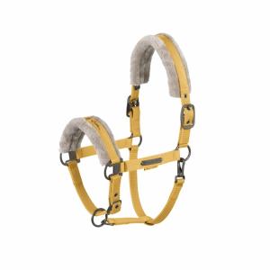 Grimma Eskadron Faux Fur Platinum Golden Yellow Full