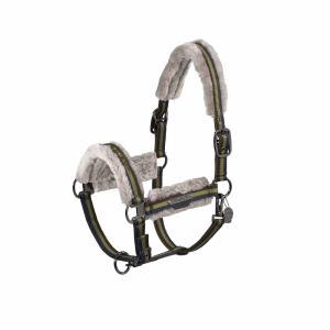 Grimma Eskadron Platinum Fauxfur Moss Green