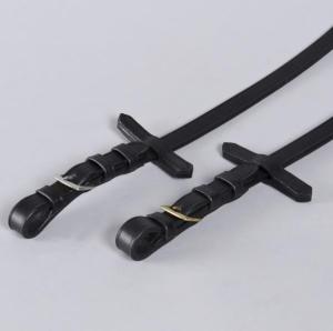 Tygel Supergrip med stropp, Brun/Mässing Shetland