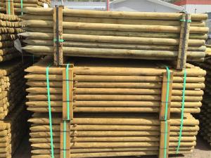 Furustolpe 10cm diameter