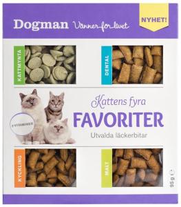 Kattens fyra favoriter 95g