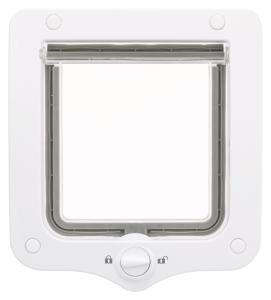 Kattdörr 2-vägs 20x22cm Vit