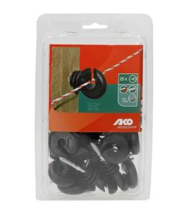 Ringisolator m metallkärna 25-p