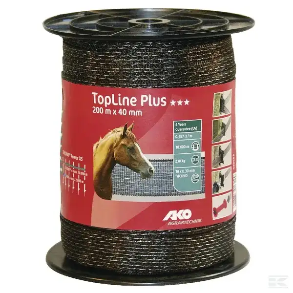 Elband 40mm 200m brunt