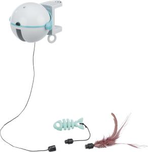 Kattleksak Catch-It Plast 10x14cm Vit