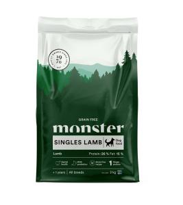 Monster Dog GF Singles Lamb 17kg