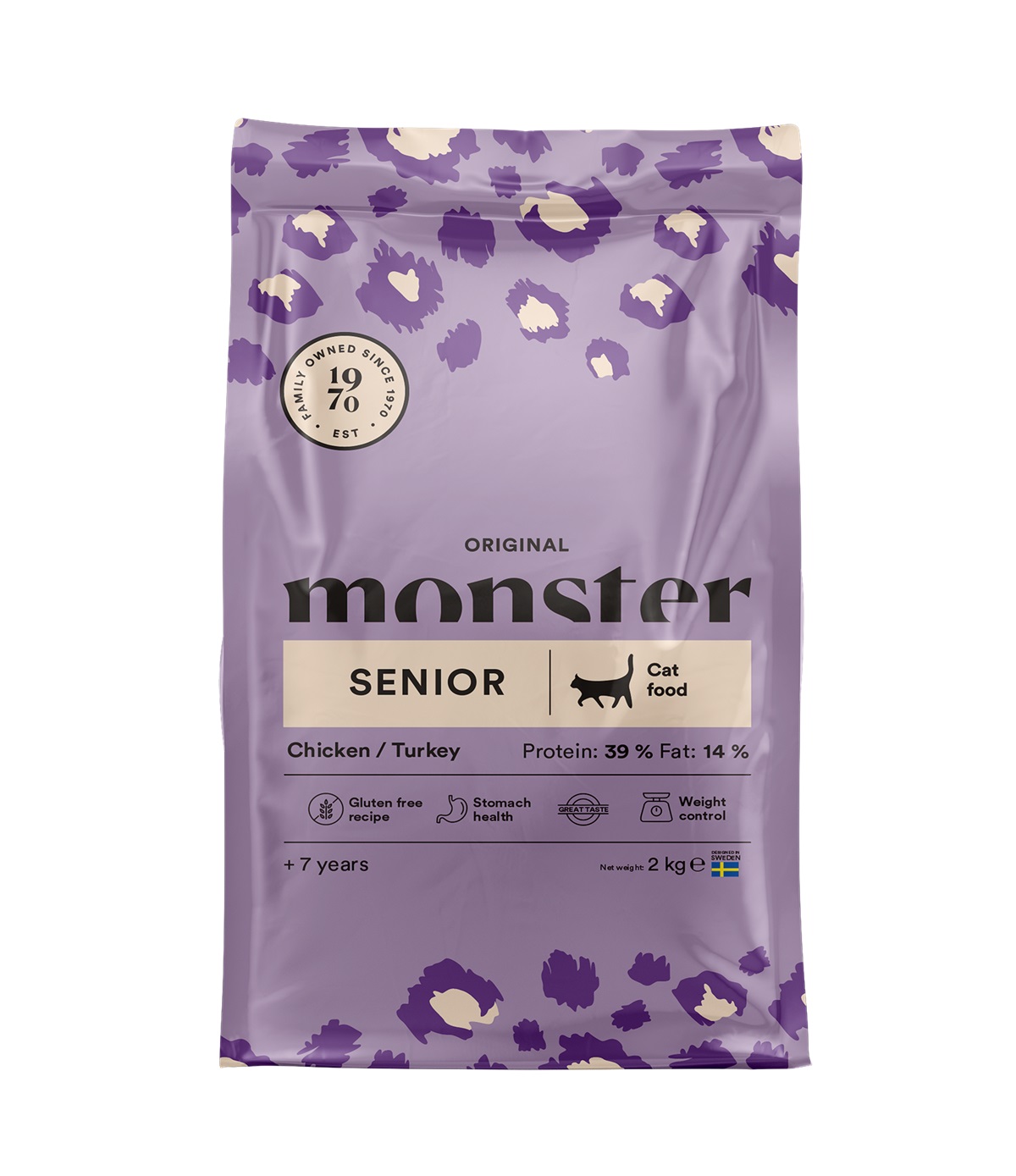 Monster Cat Original Senior Chicken/Turkey