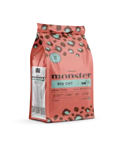 Monster Katt Original Big Cat Chicken/Turkey 2 kg