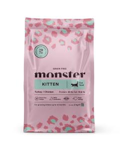 Monster Cat GF Kitten Turkey/Chicken