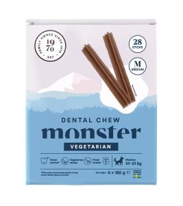 Monster Hund Dental Chew Veg. 28st