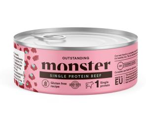Monster Cat Adult Single Beef Burk 100g