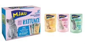 Mjau kattunge multipack 12*85g
