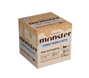 Monster Cat Panna Catta Turkey 2-pack