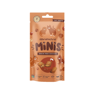 Monster Cat Minis Treats GF Chicken 60g