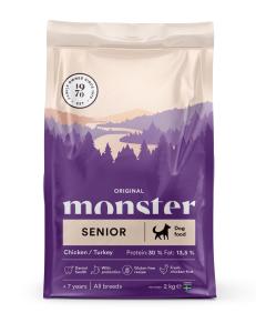 Monster Dog Original Senior Chicken/Turkey