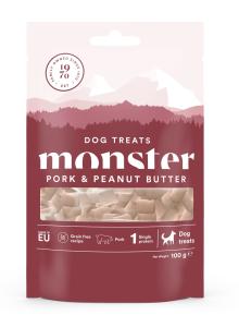 Monster Hund Baked Pork/Peanut 100g