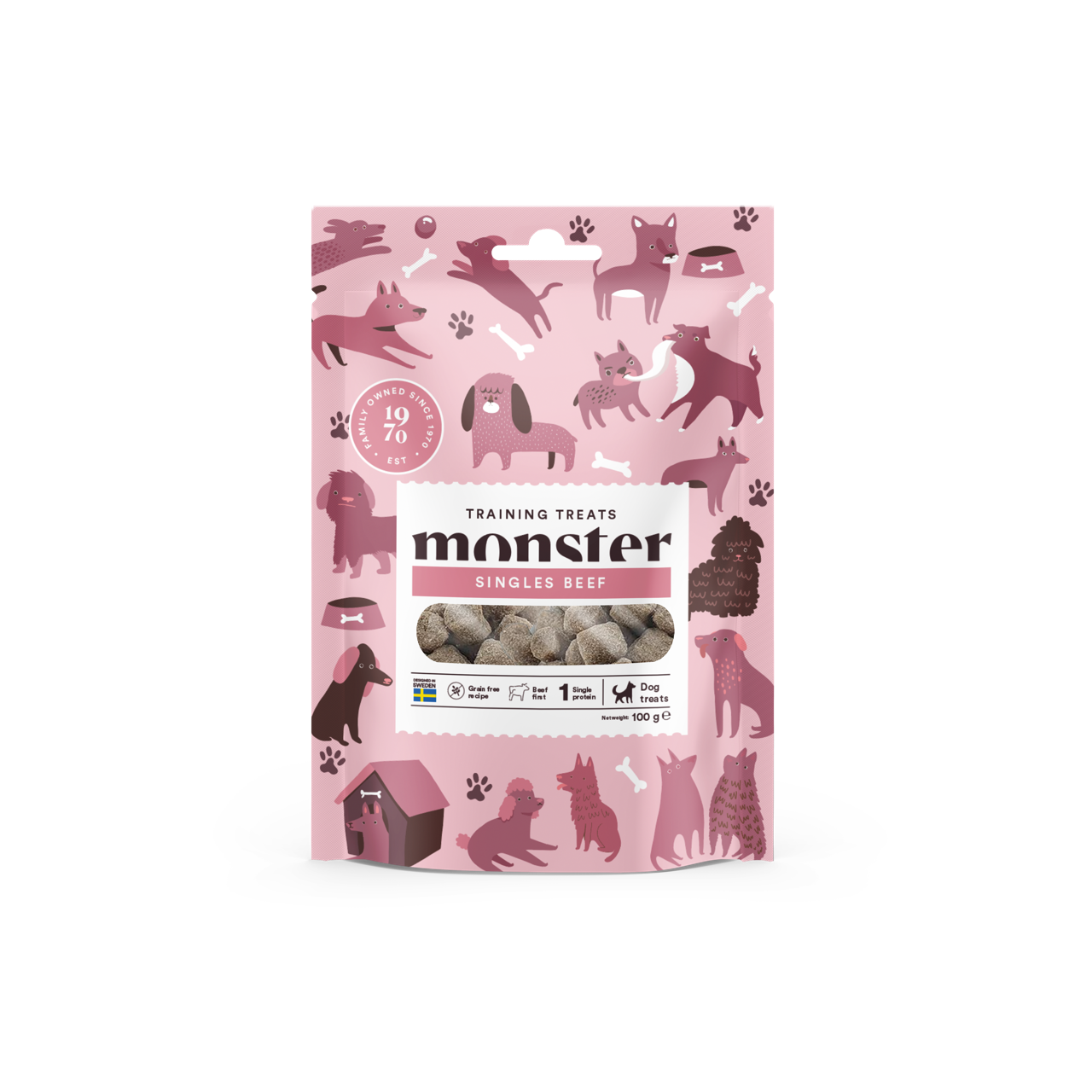 Monster Hund Training Treats Beef 100g