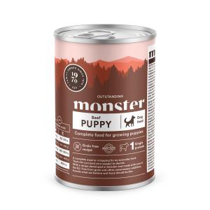 Monster Hund Puppy Beef Burk 400g