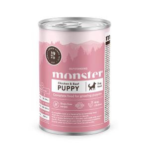 Monster Hund Puppy Chicken Burk 400g