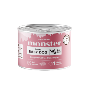 Monster Hund Baby Mousse Burk 190g