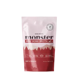 Monster Dog Bone Broth Beef