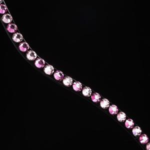 Pannband Galena Svart/Rose Ponny