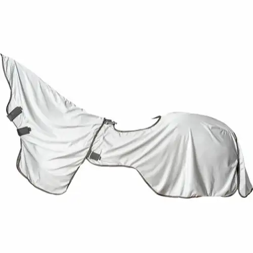 Ridflugtäcke HG Löstagbar Hals Grå