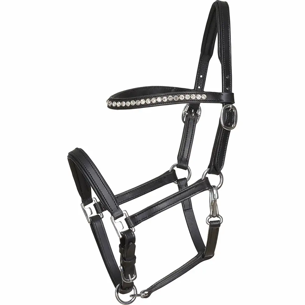 Showgrimma HG Svart med stenar