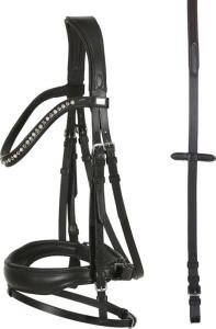 Träns Aachen Cryll 22.1 Svart