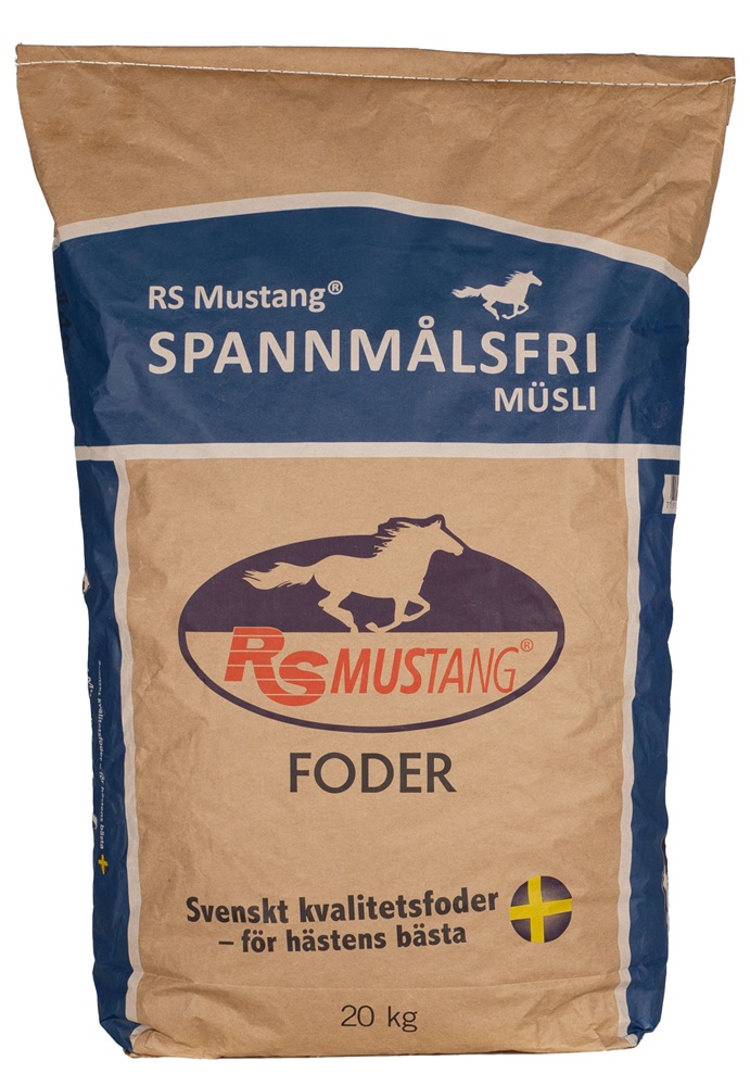 Spannmålsfri Müsli Mustang 20kg