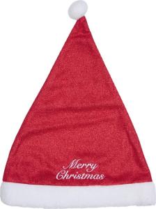 Tomteluva Till Ridhjälm Röd Glitter