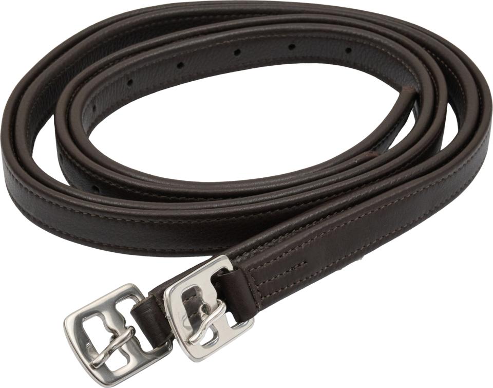 Stigläder HG 19mm Brun 115