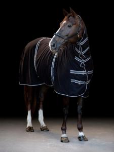 Fleecetäcke Med Hals HG Svart