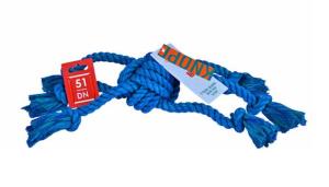 Hundleksak 51 DN Knut Spidey Blå