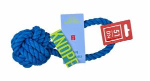 Hundleksak 51 DN Knut Monkey Loop Blå 28cm