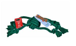 Hundleksak 51 DN Knut Spidey Grön