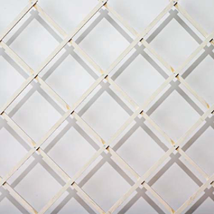 Spaljé trä vit 50x140cm