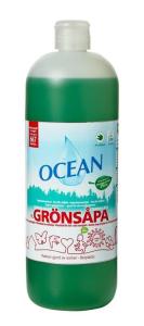 Ocean Grönsåpa Bio Plast 1L