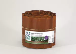 Gräskant 14cmx5m rostig