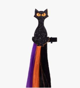 Manförlängning Halloween Katt Lila/Orange/Svart
