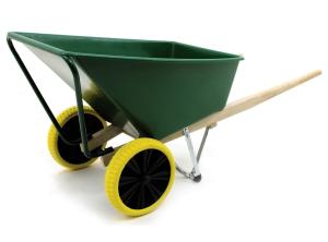 Skottkärra Ekeby 160l PFR 2-hjul Plast